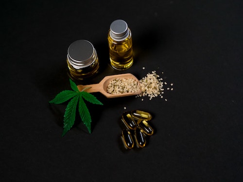 A variety of hemp-based products showcasing business potential